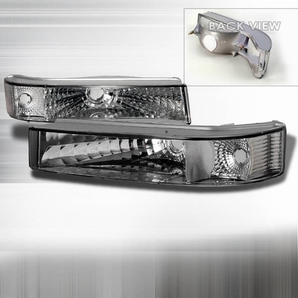 Ford F250 Custom Disco Silver Bumper Lights - LB-F15092-DP