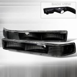 Chevrolet S10 Custom Disco Black Bumper Lights - LB-S1098JM-KS
