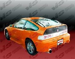 Honda CRX VIS Racing TSC Rear Bumper - 88HDCRXHBTSC-002
