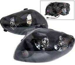 Infiniti G35 4DR 4 Car Option JDM Headlights - Black - LH-IG354JB-KS