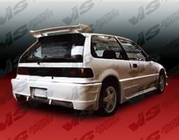 Honda Civic HB VIS Racing Quest Rear Bumper - 88HDCVCHBQST-002
