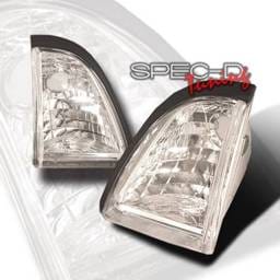 Ford Mustang Custom Disco Clear Bumper Lights - LB-MST87-KS