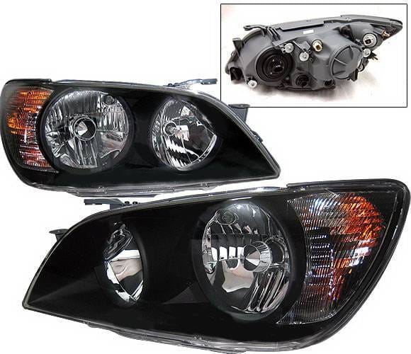 Lexus IS 4 Car Option Headlights - Black - LH-LIS300B-KS