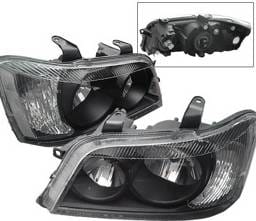 Toyota Highlander 4 Car Option Headlights - Black Clear - LH-THL01BC-KS