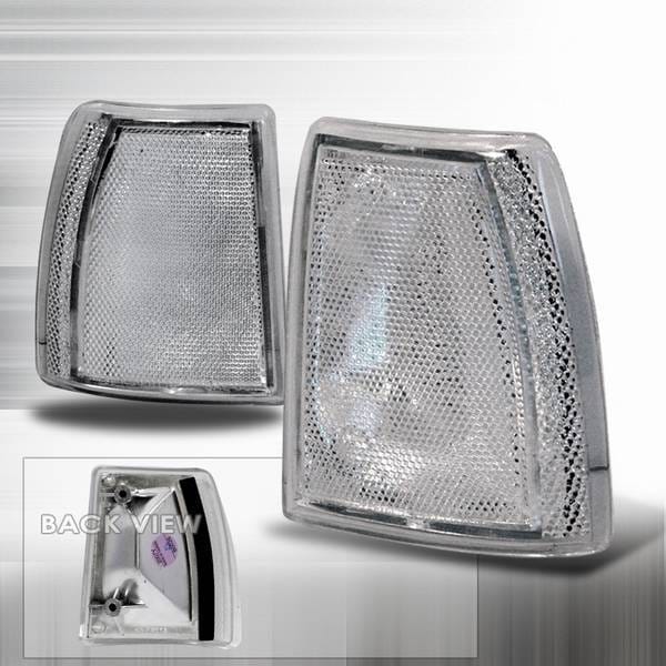 Ford Explorer Custom Disco Clear Corner Lights - LC-EPOR91-KS