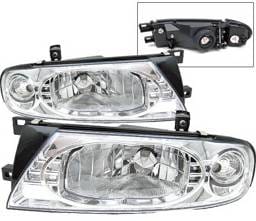 Nissan Altima 4 Car Option Headlights - Chrome - LH-NA92C