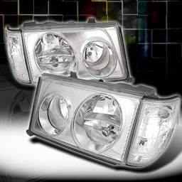 Mercedes-Benz E Class Custom Disco Headlights - LCLH-BW12494-KS