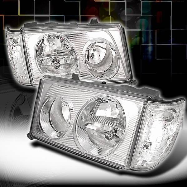 Mercedes-Benz E Class Custom Disco Headlights - LCLH-BW12494-KS