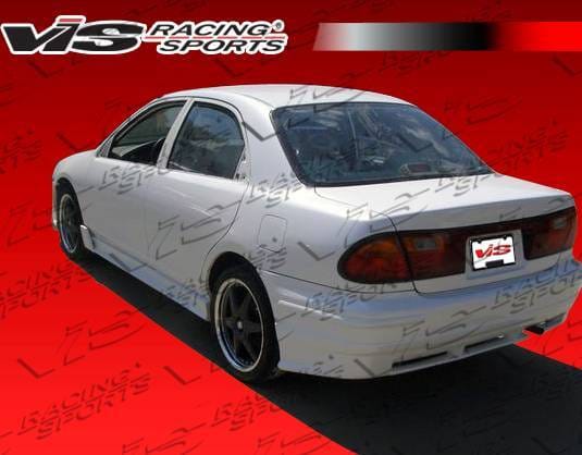 Mazda Protege VIS Racing Techno R Rear Bumper - 90MZ3234DTNR-002