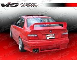 BMW 3 Series VIS Racing Euro Tech Rear Bumper - 92BME362DET-002