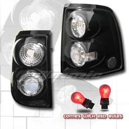 Black Clear Taillights (Red Lense