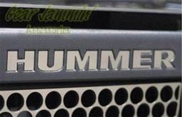 H3 Bumper Chrome Letters