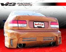 Honda Civic 2DR & 4DR VIS Racing GT Bomber Rear Bumper - 92HDCVC2DGB-002