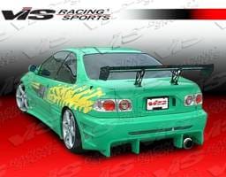 Honda Civic 2DR VIS Racing Wave Rear Bumper - 92HDCVC2DWAV-002