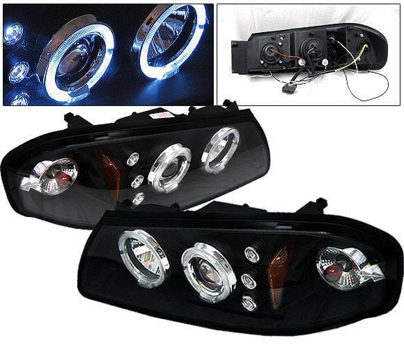 Chevrolet Impala 4CarOption LED Halo Projector Headlights - LP-CIM00BB-5