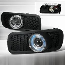 Ford F150 Custom Disco Halo Projector Fog Lights - LF-PF15004H-TM