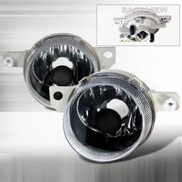 Honda Del Sol Custom Disco Black OEM Fog Lights - LF-DEL93JMABM