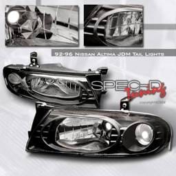 Nissan Altima Custom Disco Black Headlights - LH-ALT93JM-YD