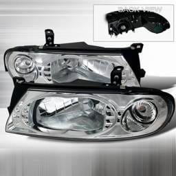 Nissan Altima Custom Disco Chrome Headlights - LH-ALT93-YD