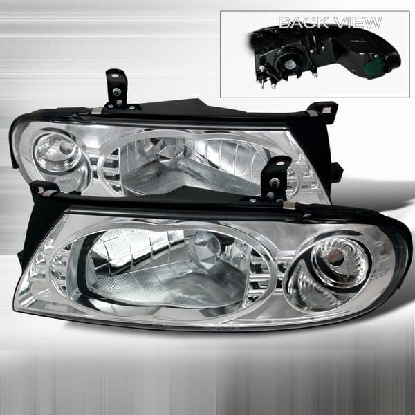 Nissan Altima Custom Disco Chrome Headlights - LH-ALT93-YD