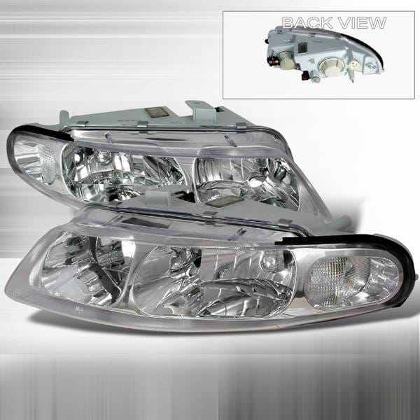 Dodge Avenger Custom Disco Clear Crystal Headlights - LH-AVG97-DP