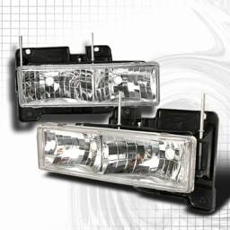 Chevrolet C10 Custom Disco Headlights - LH-C1088