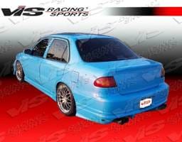 Toyota Corolla VIS Racing Ballistix Rear Bumper - 93TYCOR4DBX-002