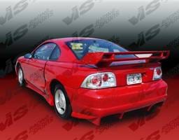 Ford Mustang VIS Racing Invader Rear Bumper - 94FDMUS2DINV-002