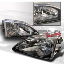 Ford Mustang Custom Disco Black Headlights - LH-MST95JM