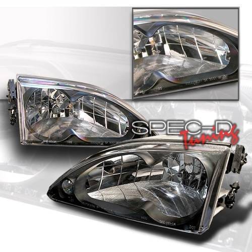 Ford Mustang Custom Disco Black Headlights - LH-MST95JM
