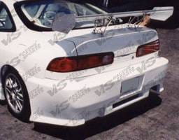 Acura Integra 2DR VIS Racing Z1 boxer Rear Bumper - 94ACINT2DZ1-002