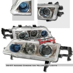 Honda Accord Custom Disco Projector Headlights - LHP-ACD94B3TR