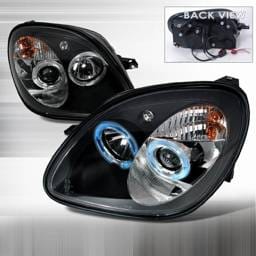 Mercedes-Benz SLK Custom Disco Black Projector Headlights - LHP-BR17098JM-YD