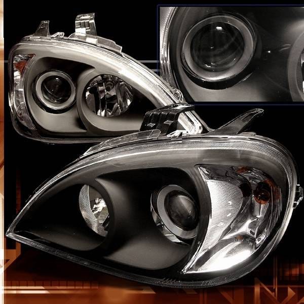 Mercedes-Benz ML Custom Disco Black Projector Headlights - LHP-BW16398JM-TM