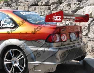 Honda Civic 2DR & 4DR VIS Racing Striker Rear Bumper - 96HDCVC2DSTR-002