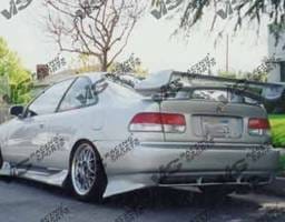 Honda Civic 2DR VIS Racing Techno R-2 Rear Bumper - 96HDCVC2DTNR2-002
