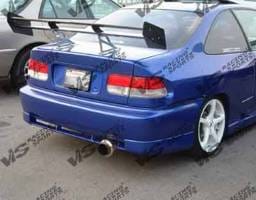 Honda Civic 2DR & 4DR VIS Racing Tracer Rear Bumper - 96HDCVC2DTRA-002