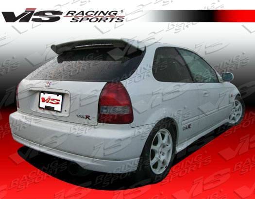 Honda Civic 2DR VIS Racing Type R Rear Lip - 96HDCVC2DTYR-012