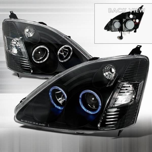 Honda Civic Custom Disco Black Projector Headlights - LHP-CV02SIJM-KS