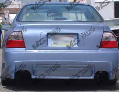 Honda Accord 2DR & 4DR VIS Racing Cyber Rear Bumper - 96HDACC2DCY-002