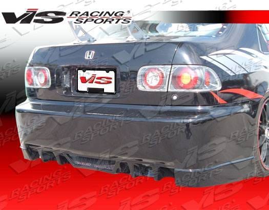 Honda Civic VIS Racing EVO-4 Rear Bumper - 96HDCVC2DEVO4-002