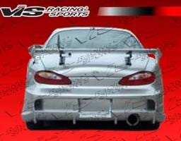 Hyundai Tiburon VIS Racing Invader-2 Rear Bumper - 97HYTIB2DINV2-002