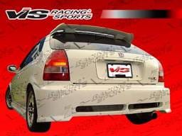 Honda Civic HB VIS Racing Walker Rear Bumper - 96HDCVCHBWAL-002