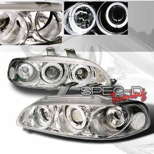 Honda Civic 4DR Custom Disco Clear Projector Headlights - 1PC - LHP-CV92