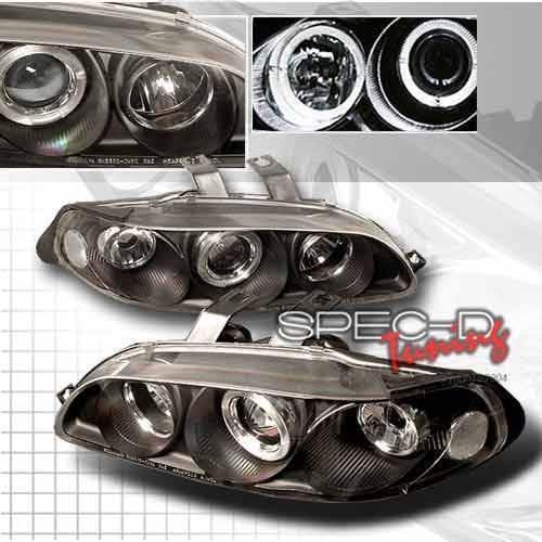 Honda Civic 4DR Custom Disco Black Projector Headlights - 1PC - LHP-CV92JM