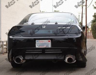Honda Accord 2DR VIS Racing Cyber Rear Bumper - 98HDACC2DCY-002