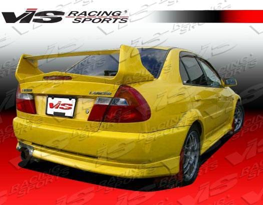 Mitsubishi Mirage 4DR VIS Racing Evolution-5 Rear Bumper - 97MTMIR4DEVO5-002