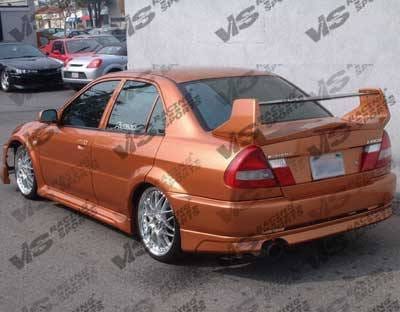 Mitsubishi Mirage 4DR VIS Racing EVO-5 Widebody Rear Bumper - 97MTMIR4DJE5WB-002