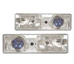 Chevrolet C10 4 Car Option Projector Headlights - Chrome - LP-GC88CB-YD