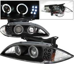 Chevrolet Cavalier 4 Car Option Projector Headlights - Black - LP-GCA95BC-YD